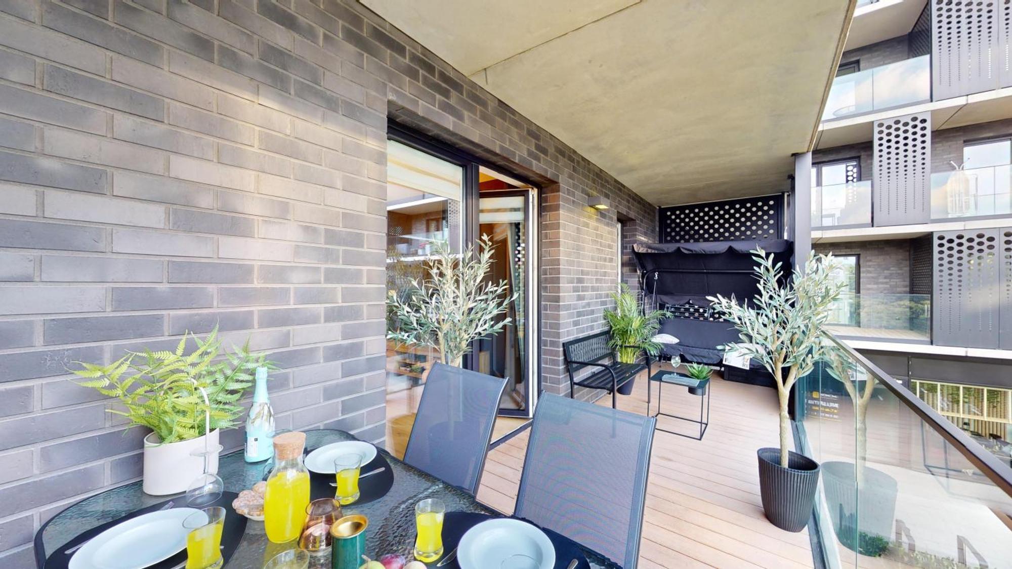 Apartament Z Tarasem I Widokiem Na Rzeke Wroapart-Pl - Apartment With Terrace And River View Wroapart Wrocław Eksteriør billede