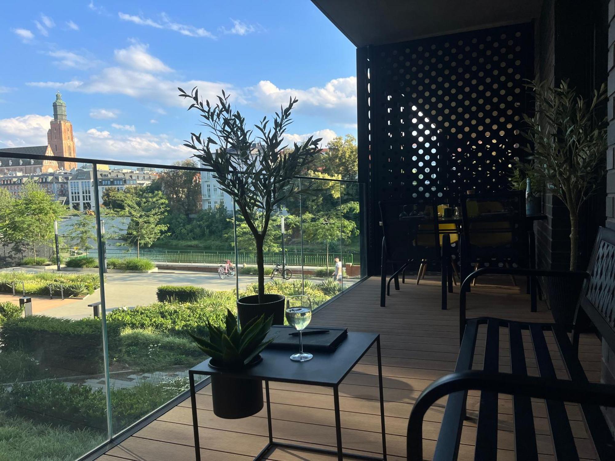 Apartament Z Tarasem I Widokiem Na Rzeke Wroapart-Pl - Apartment With Terrace And River View Wroapart Wrocław Eksteriør billede